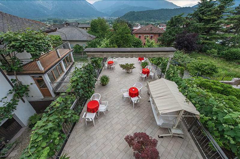 Albergo Antica Rosa Levico Terme Exterior foto